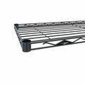 Metro 48 x 18 in. Steel Open-Wire Shelf, Black IN8398